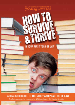 how to survive &amp; thrive