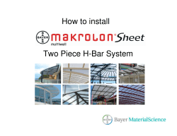 How to install Two Piece H-Bar System