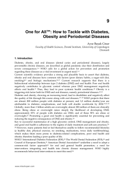 9 One for All ™: How to Tackle with Diabetes,
