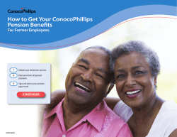 How to Get Your ConocoPhillips Pension Benefits For Former Employees