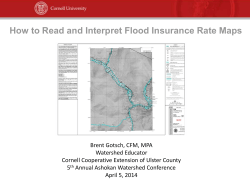 How to Read and Interpret Flood Insurance Rate Maps