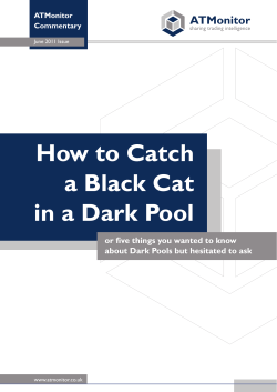 How to Catch a Black Cat in a Dark Pool
