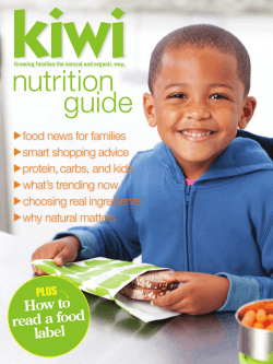 food news for families smart shopping advice protein, carbs, and kids
