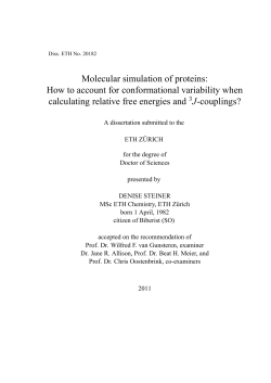 Molecular simulation of proteins: How to account for conformational variability when