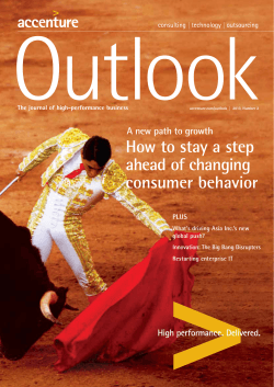 How to stay a step ahead of changing consumer behavior