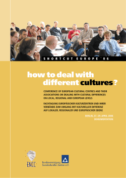 how to deal with different ? cultures
