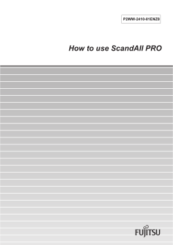 How to use ScandAll PRO P2WW-2410-01ENZ0