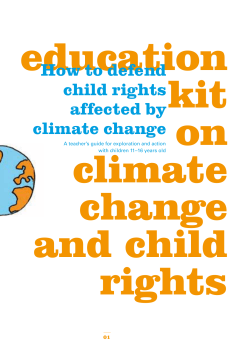 education kit on climate