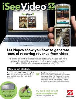 Let Napco show you how to generate