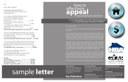 appeal how to effectively