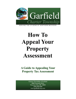 Garfield How To Appeal Your Property