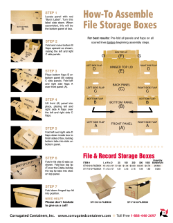 How-To Assemble File Storage Boxes