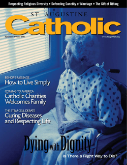 Dying Dignity with how to Live simply