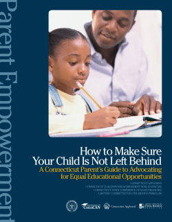 How to Make Sure Your Child Is Not Left Behind