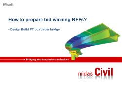How to prepare bid winning RFPs? Bridging Your Innovations to Realities