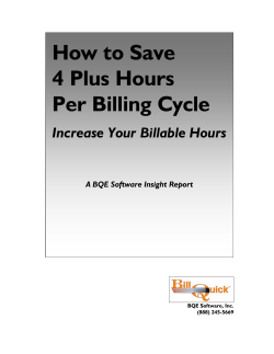 How to Save 4 Plus Hours Per Billing Cycle Increase Your Billable Hours