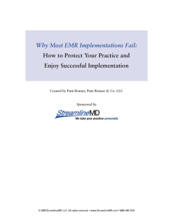 Why Most EMR Implementations Fail: How to Protect Your Practice and