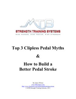 Top 3 Clipless Pedal Myths &amp; How to Build a Better Pedal Stroke