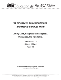 Top 10 Apparel Sales Challenges – and How to Conquer Them