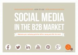 Social Media in the b2b market HOW TO USE