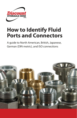 How to Identify Fluid Ports and Connectors