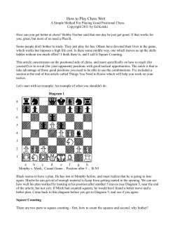 How to Play Chess We