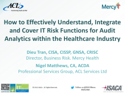 How to Effectively Understand, Integrate Analytics within the Healthcare Industry