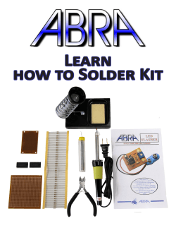 Learn how to Solder Kit