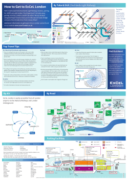 How to Get to ExCeL London By Tube &amp; DLR