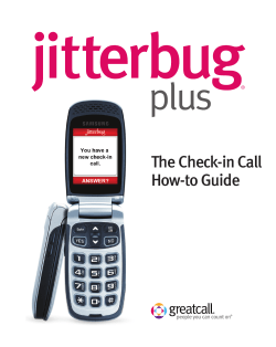 The Check-in Call How-to Guide