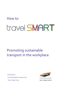 How to Promoting sustainable transport in the workplace