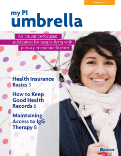 umbrella my PI Health Insurance Basics