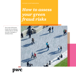 How to assess your green fraud risks