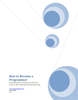 How to Become a Programmer Everything (Non-Technical) You Need to