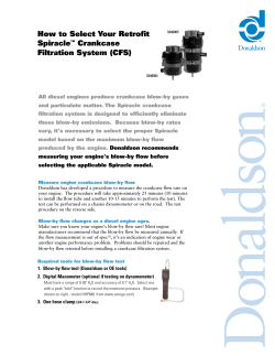 How to Select Your Retrofit Spiracle Crankcase Filtration System (CFS)