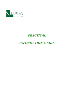 PRACTICAL  INFORMATION  GUIDE 1