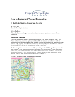 How to Implement Trusted Computing A Guide to Tighter Enterprise Security Introduction