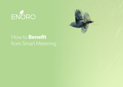 Benefit from Smart Metering