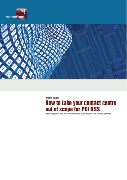 How to take your contact centre White paper