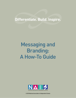G Messaging and Branding: A How-To Guide