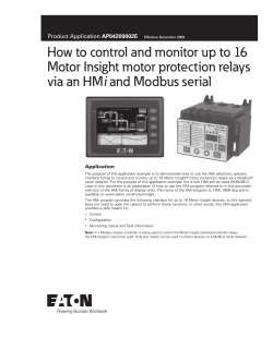 How to control and monitor up to 16 via an HM