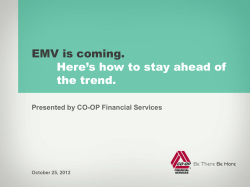 EMV is coming.  Here’s how to stay ahead of the trend.