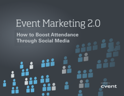 Event Marketing 2.0 How to Boost Attendance Through Social Media an eBook by