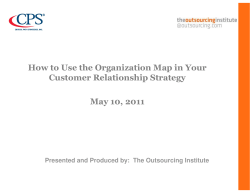 How to Use the Organization Map in Your Customer Relationship Strategy
