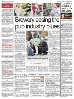 Brewery easing the pub industry blues A