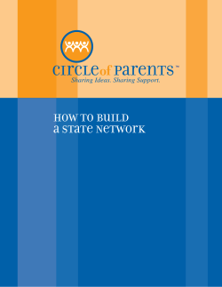 How to Build a State Network ™