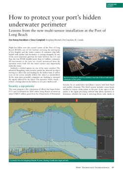 How to protect your port’s hidden underwater perimeter Long Beach
