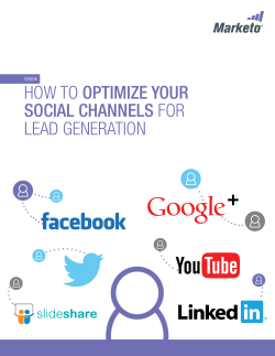 Optimize YOur How to SOcial channelS for Lead Generation