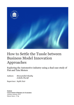 How to Settle the Tussle between Business Model Innovation Approaches