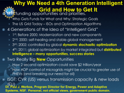 Why We Need a 4th Generation Intelligent
